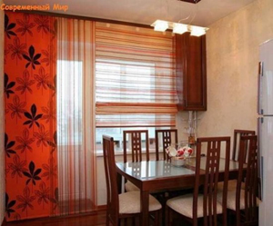 Выбираем шторы для маленькой кухни